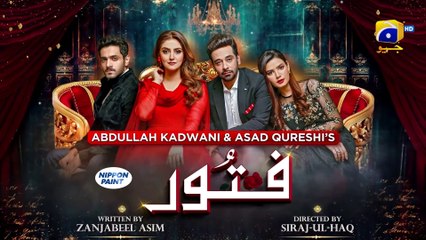 Fitoor - 2nd Last Ep 46 [Eng Sub] Digitally Presented by Nippon Paint - 16th Sep 2021 - HAR PAL GEO