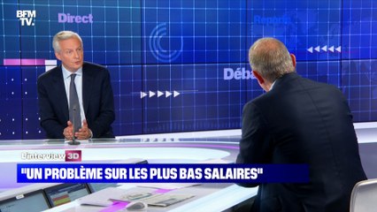 Bruno Le Maire : "Le gouvernement a apporté des réponses en protégeant le pouvoir d'achat des Français pendant la crise" - 16/09