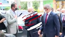 Saadet Partisi Lideri Karamollaoğlu Gelecek Partisi Lideri Davutoğlu'nu ziyaret etti