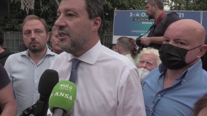Roma, Salvini: "Chiuderemo la campagna elettorale a Tor Bella Monaca, non come la sinistra"