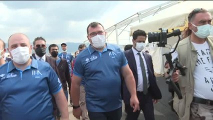 Son dakika haber: Bakan Varank, Bursa'da TEKNOFEST'te yarışan takımları ziyaret etti