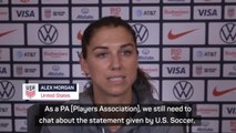 Morgan cautiously 'optimistic' of US Soccer's equal pay offer