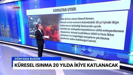 Korkutan Uyarı: Küresel Isınma 20 Yılda İkiye Katlanacak | Tuna Öztunç ile Dünyada Bugün