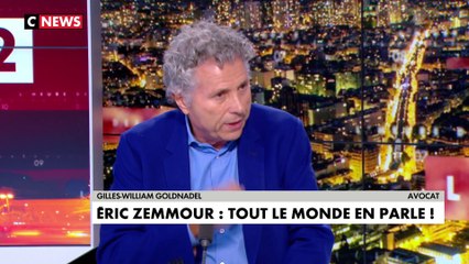 Gilles-William Goldnadel sur la décision du CSA liée à Eric Zemmour : «Quand c’est une mesure sélective, c’est de fait une censure»