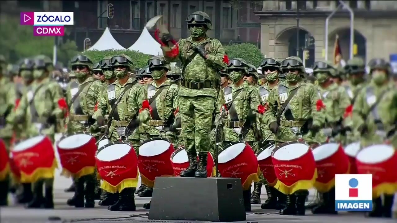 Regresa el Desfile Militar con más de 15 mil elementos de las Fuerzas Armadas