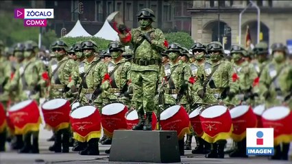Regresa el Desfile Militar con más de 15 mil elementos de las Fuerzas Armadas
