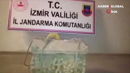 İzmir'de Roma dönemine ati tarihi eseri satmaya çalıştılar