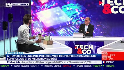 Start up & co : À travers son enceinte intégrée, Morphée propose 210 séances de sophrologie et de méditation guidées - 16/09