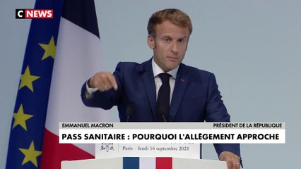 Emmanuel Macron ouvre la voie à un allègement du pass sanitaire