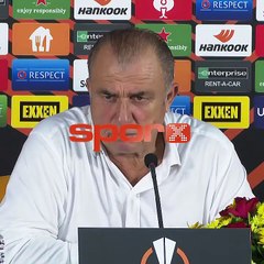 Fatih Terim: "Benim hayatımda şans yok"
