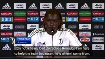 Kean has no concerns about replacing Ronaldo at Juventus