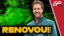 VETTEL FICA NA ASTON MARTIN + AS ÚLTIMAS DE HAMILTON x VERSTAPPEN NA F1 2021 | GP às 10