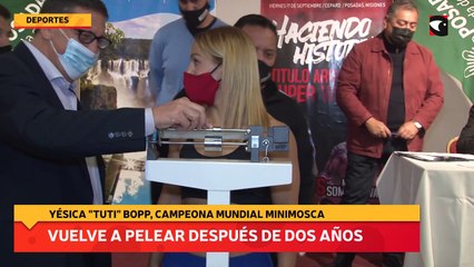 Vuelve a pelear después de dos años