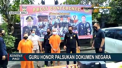 Dua Guru Honorer Palsukan Dokumen Negara Demi Memuluskan Pencairan Kredit Bank