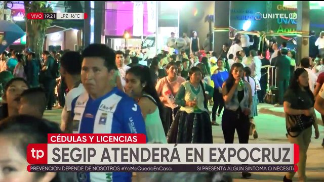 Segip emitirá cédulas y repondrá licencias de conducir en Expocruz 2021