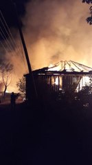 Ankara'da köyde çıkan yangında 8 ev kül oldu - 2