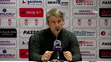 Reha Erginer: "Oturmuş bir rakip savunmamız vardı"