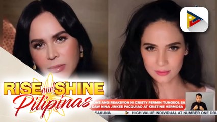 TALK BIZ | Pinag-usapan online ang reaksyon ni Cristy Fermin tungkol sa pagkakahawig daw nina Jinkee Pacquiao at Krsitine Hermosa