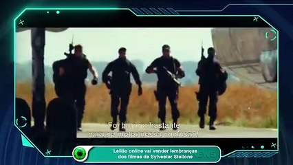 Leilão online vai vender lembranças dos filmes de Sylvester Stallone