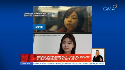 Transformation ng "Train to Busan" child actress na si Kim Su An | UB