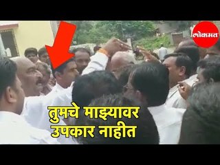 MLA Sandipan Bhumare | तुमचे माझ्यावर उपकार नाहीत; वर्कऑर्डर विचारताच आमदार भुमरे संतापले |