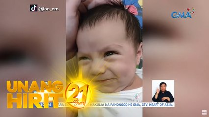 Unang Hirit: Hirit Good vibes: Baby, nagpa-cute sa sariling daddy!