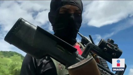 Así es como autodefensas evitan el paso del CJNG en Tepalcatepec