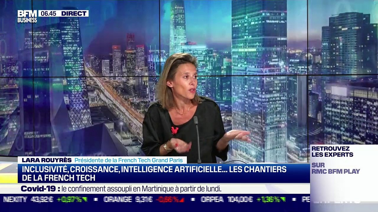 Lara Rouyrès (French Tech Grand Paris) : Inclusivité, croissance, intelligence artificielle... les chantiers de la French Tech - 17/09