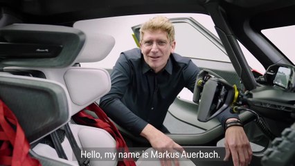 Porsche Mission R - Highlights des Interieurs