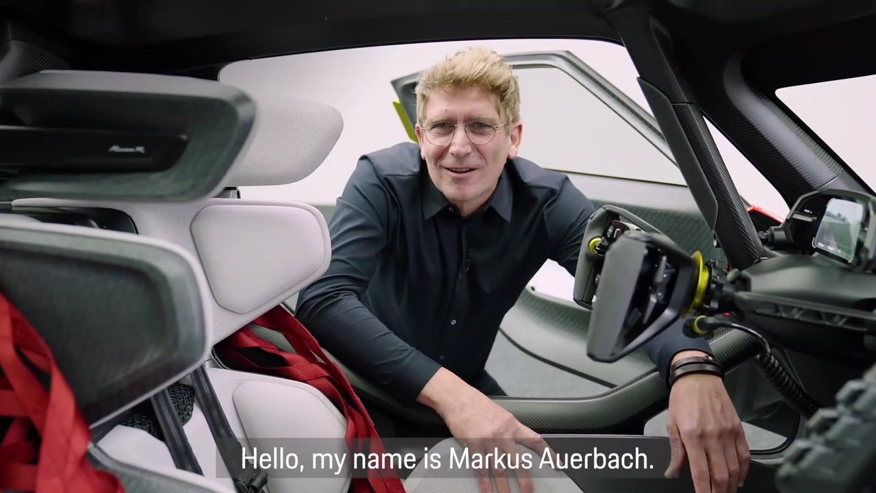 Porsche Mission R - Highlights des Interieurs