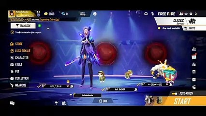 Free fire entry | free fire cobra entry | Garena Free fire