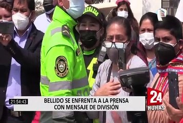 Guido Bellido vuelve a tener una actitud agresiva con la prensa