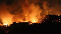 Ankara’da köyde çıkan yangında 8 ev kül oldu