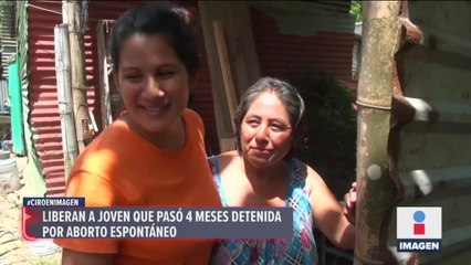 Liberan a joven que pasó 4 meses en la cárcel por aborto espontáneo