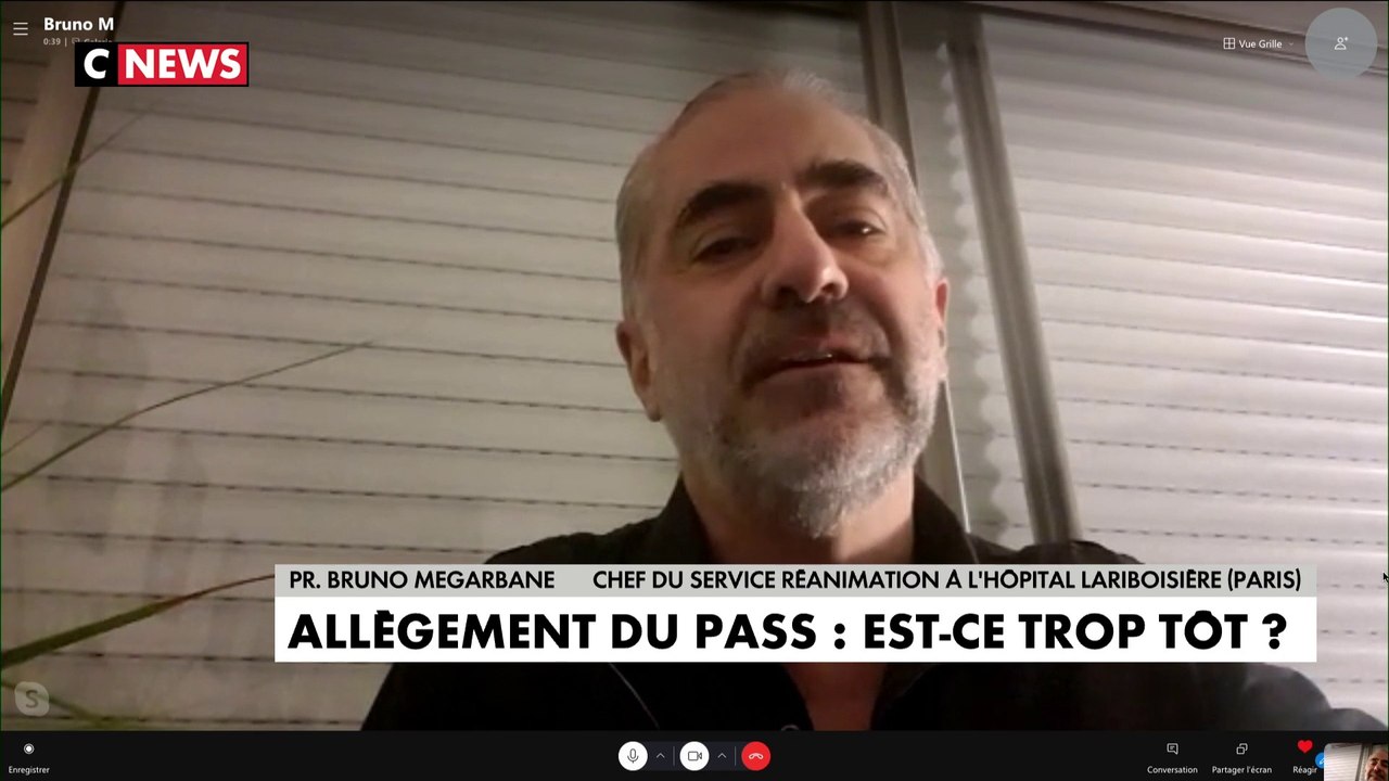 Pr Bruno Mégarbane : «Le nombre de contaminations quotidiennes recule bien»