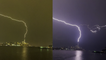 'MONSTROUS lightning strikes One World Trade Center (9/13/2021)'