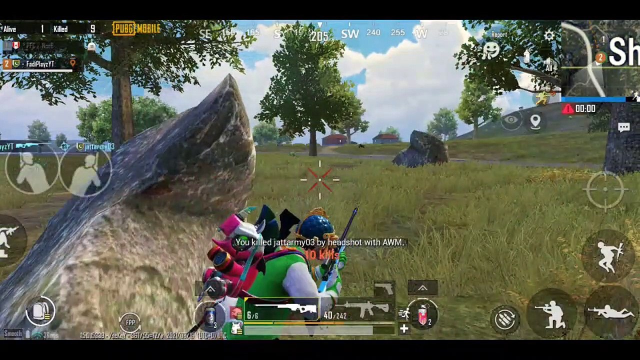 Clutching in high lobby against Pro Rich Players PUBG Mobile Montage