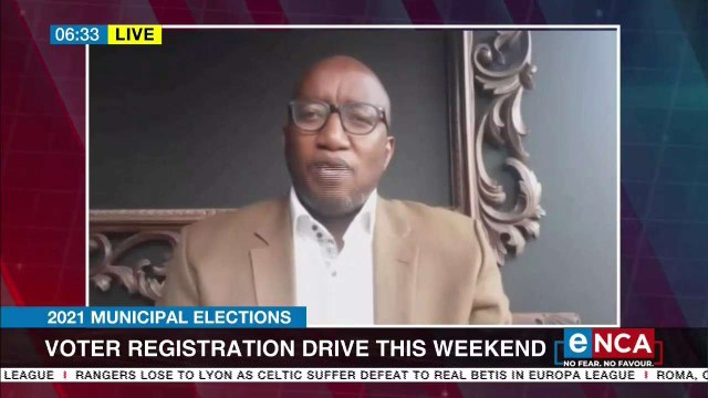 Voter registration drive open this weekend