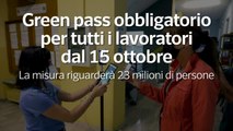 Green pass obbligatorio per tutti i lavoratori dal 15 ottobre