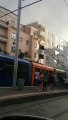 Cortan la avenida Islas Canarias por el incendio de una vivienda