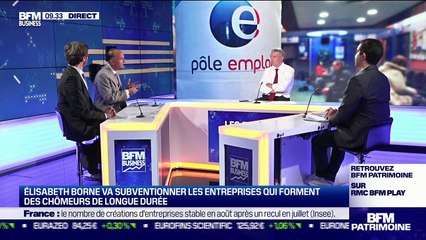 Les Experts : Elisabeth Borne va subventionner les entreprises qui forment des chômeurs de longue durée - 17/09