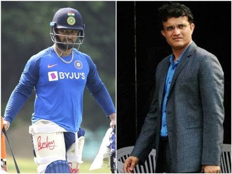 Rishabh Pant को मिला Rohit Sharma और Sourav Ganguly का साथ: Dada Defends Rishabh Pant