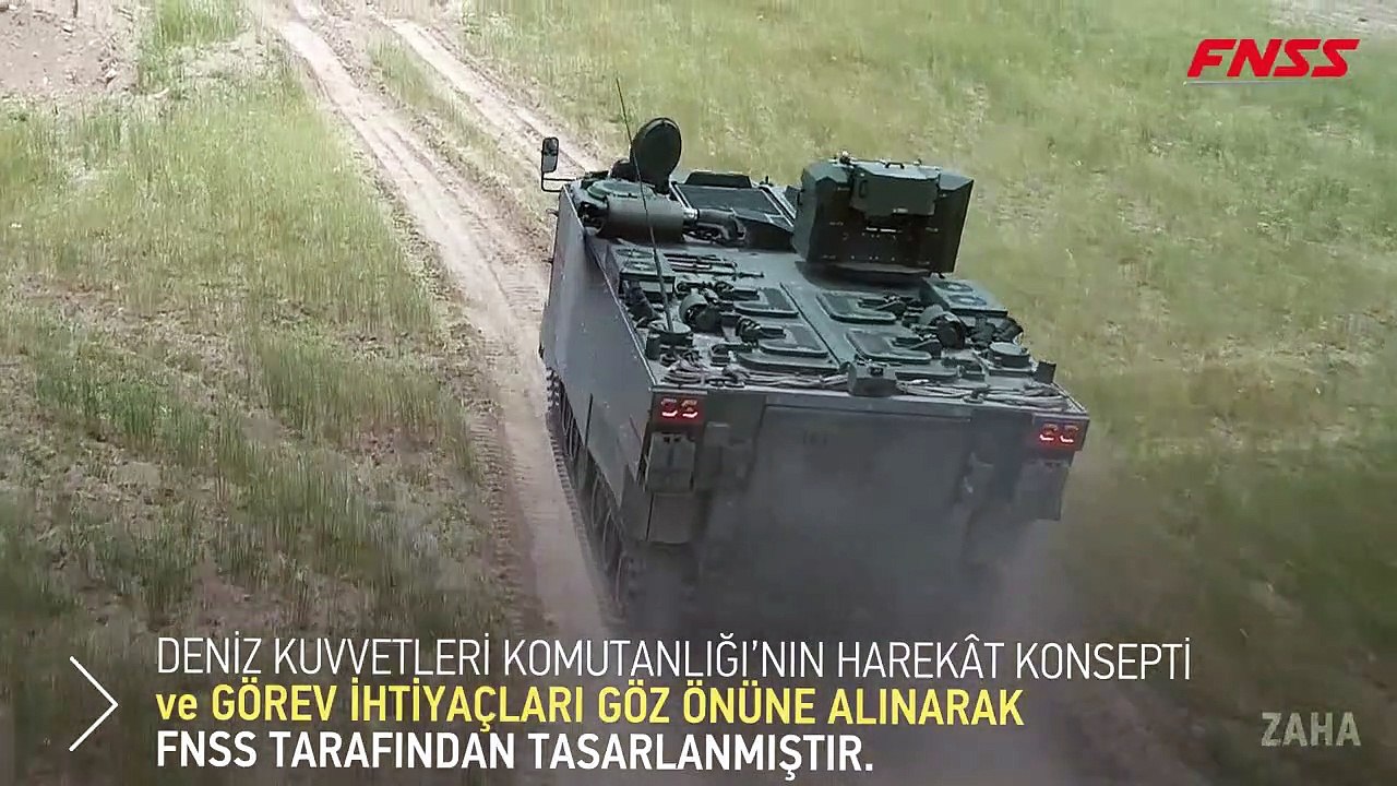 FNSS ZAHA - Zırhlı Amfibi Hücum Aracı