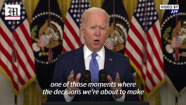 Biden pushes for huge spending plan, tax increases on the wealthy