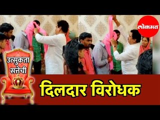 Rohit Pawar | दिलदार विरोधक | राम शिंदेंनी बांधला रोहित पवारांना फेटा | Ram Shinde | Karjat-Jamkhed