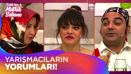 Çiftimizin yemeğine yarışmacıların yorumları ne oldu? - Zahide Yetiş ile Mutfak Bahane 17 Eylül 2021