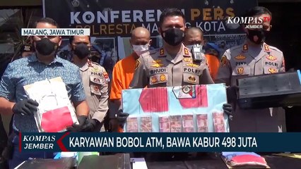 Mesin ATM Dibobol Karyawan, Pihak Bank Rugi 498 Juta Rupiah
