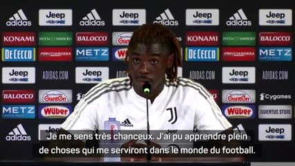 Juventus - Kean : "J'ai appris beaucoup de choses au PSG"