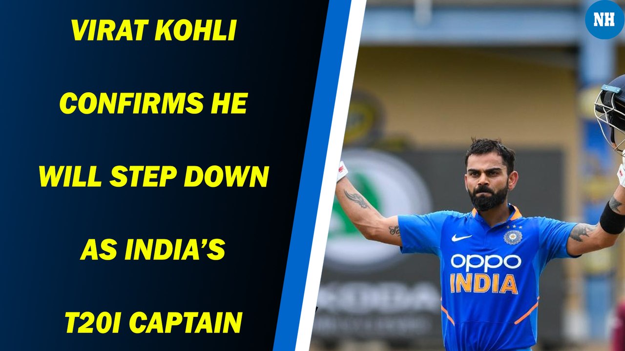 Virat Kohli confirms he will step down as India’s T20I captain after T20 World Cup in UAE