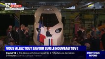 Emmanuel Macron inaugure le nouveau TGV
